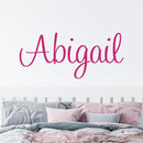 Name Wall Decal Sticker - Multiple Font Custom Baby Name - Nursery Wall Sticker - Baby Girl Baby Boy Room Wall Decor - 130519PRE by TinyTreasures Baby Boutique