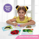 jackinthebox Poke Poke Art – Bugs Theme, Mess-Free Fabric Art and Craft, Flower Pressing Kits, Gift for Kids, Toys for Girls and Boys Ages 4 5 6 7 8 by TinyTreasures Baby Boutique