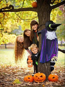 POPGIFTU 64" Large Crashing Witch into Tree Halloween Outdoor Decoration – Funny Flying Witch Yard Prop for Porch, Garden & Lawn, Weather-Resistant Halloween Decor by CozyNest Decor