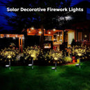 Solar Fireworks Lights Outdoor Waterproof Garden Fairy Light Outside Solar Sparkles Landscape Lights 120 LED Decorative Outdoor for Backyard Patio Pathway Lawn Party Walkway Decor, 4 Pack by GreenHaven Gardens