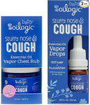 Oilogic Stuffy Nose & Cough Baby Essentials - Baby Humidifier Vapor Drops for Diffuser & Humidifier & Chest Vapor Rub - Gentle Essential Oil Blends Soothe Cough & Stuffy Noses & Support Restful Sleep by CozyNest Decor