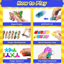 123 PCS Party Favors for Kids, Fidget Toys Bulk, Birthday Gifts Toys, Stocking Stuffers, Prize Treasure Box Toys for Classroom, Goodie Bags Stuffers, Pinata Filler, Carnival Prizes for Boys Girls 4-10 by TinyTreasures Baby Boutique
