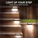 SOLPEX Solar Fence Lights, 6 LEDs Solar Lights Outdoor Waterproof Solar Powered for Deck, Stair, Front Porch, Balcony, Walkway, Garden, Yard, Patio, Pool Decor, IP65 Waterproof (16 Pack, Cold White) by GreenHaven Gardens