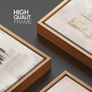 HPINUB Modern Abstract Canvas Art Prints, Black and White, 24"x36", 3-Pack, Neutral, Bedroom, Living Room, Office, Bathroom, Dining Room by CozyNest Decor