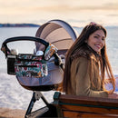 Momcozy Universal Stroller Organizer, 2 Insulated Cup Holders, Removable Zip Pocket, Adjustable Straps, Large Capacity Baby Essentials Compact Design, Fits Any Stroller (Multicolor) by TinyTreasures Baby Boutique