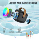 Mini Karaoke Machine, Portable Bluetooth Karaoke Speaker with 2 Wireless Microphones and Party Lights for Kids and Adults, Birthday Gifts for Girls Boys Family Home Party by TinyTreasures Baby Boutique