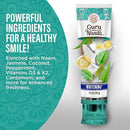 GuruNanda Hydroxyapatite Toothpaste, SLS & Fluoride Free (4 Pack), Whitening Toothpaste - Freshens Breath, Fights Plaque - with 2 Toothbrushes, 2 Tongue Scrapers & 2 Tube Squeezers by CozyNest Decor