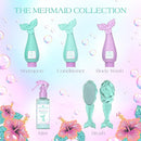Glimmer Wish Mermaid Kids Body Wash, Gentle Cleanser and Moisturizing Sulfate Free Body Wash, Skin Care for Kids, Tropical Beach Scent, 12 Fl Oz by TinyTreasures Baby Boutique