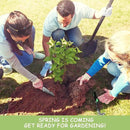 Garden Tool Set, 3 Pack Aluminum Heavy Duty Gardening Kit Includes Hand Trowel, Transplant Trowel and Cultivator Hand Rake with Soft Rubberized Non-Slip Ergonomic Handle, Garden Gifts by GreenHaven Gardens