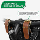 ProSource Wicker Bike Basket Front Cargo for Women and Men, Fits Most Bikes, Beach Cruiser, Stationary Bike, Ebike, Road Bike, Black by GreenHaven Gardens
