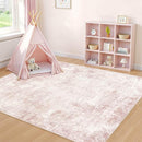 Pink Rugs for Bedroom Girls: 5x7 Washable Large Modern Soft Area Rug Indoor Non-Slip Cute Carpet for New Parents Aged 25-45 - Living Room Nursery Kids Playroom Preppy Room Baby Room Decor by TinyTreasures Baby Boutique