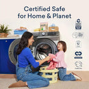 BLUELAND Laundry Essentials Kit, Fragrance Free & Clear - Plastic-Free Laundry Detergent Tablets, Oxi Booster, and Reuseable Natural Wool Dryer Balls by CozyNest Decor