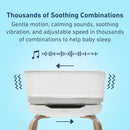Graco SmartSense Soothing Baby Bassinet – Smart Newborn Bassinet Detects and Automatically Responds to Baby's Cries – for Newborn Babies to 6 Months by CozyNest Decor