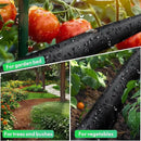 IPOW Heavy Duty Double Layer Design Saves 80% Water Leak Proof Soaker Hose, Drip Watering Hose for Garden, Lawn, Flower Bed, Vegetable Field (25 FT) by GreenHaven Gardens
