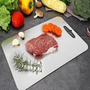 Titanium Cutting Board - 2025 New Upgrade 100% Pure Titanium Cutting Boards for Kitchen Double Sided Non Toxic Titanware Cutting Board,Hygiene Durable Dishwasher Safe Chopping Board (12"L x 9"W) by CozyNest Decor