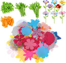 M SANMERSEN Toys Accessories Flower Bouquet Craft Kits Accessories for Making Flowers, DIY Arts & Crafts Accessories-Flowers Market Toy Parts for Kids Toddler Ages 4 5 6 7 8 Year Old Boys by TinyTreasures Baby Boutique