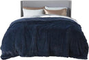 Bedsure GentleSoft Fluffy Navy Blue King Size Blanket for Bed, Thick Soft Sherpa Faux Fur Fleece Bedding Fuzzy Plush Winter Warm Heavy Large King Blanket, Cozy Blue Gifts for Men Women, 108x90 by CozyNest Decor