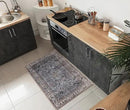 Keen Home Design 2x3 Rug - Machine Washable Entry Rug with Non-Slip Backing, Ideal for Enteryway, Kitchen, Bathroom, Laundry Room - Vintage, Easy Clean, Durable, Low Pile Rug - (2' x 3') by CozyNest Decor