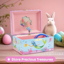 Jewelkeeper Musical Jewelry Box for Girls, Underwater Mermaid Jewelry Boxes, Over The Waves Tune and Spinning Mermaid Doll, Girls Gifts Music Box by TinyTreasures Baby Boutique