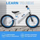 Balance Bike: for Big Kids Aged 4, 5, 6, 7, 8 and 9 Years Old - No Pedal Sport Training Bicycle | 16inch Wheel by TinyTreasures Baby Boutique