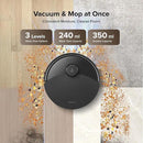 roborock Q10 X5+ Robot Vacuum and Mop, Self-Emptying, Hands-Free Cleaning for up to 7 Weeks, 10,000Pa Suction, Obstacle Avoidance, LiDAR Navigation, No-Go Zones, Black by CozyNest Decor