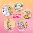 Imagimake Princess Craft Kit | 10 Mess-Free DIY Activities | Bracelet Making Kit, Unicorn Pouch, Butterfly Wands & Photo Frame | Girls Toys Age 6-8 | 5,6,7,8,9,10,11,12 Year Old Girl Birthday Gifts by TinyTreasures Baby Boutique