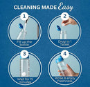 120-pcs Water Bottle Cleaner Tablets, Chlorine-free, Water Bottle cleaner, Tumbler washer and Glass bottle cleaner Removes stubborn stains and Freshens glass bottles and utensils by CozyNest Decor