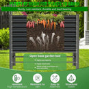 Doniks 2PCS Raised Garden Bed with Legs, 48×24×37in Large Outdoor Metal Galvanized Garden Planting Box,900lb Capacity for Vegetables Lawn Green Flowers, Fruits, Terrace by GreenHaven Gardens
