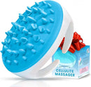 Scala Silicone Anti Cellulite Massager, Body Shower Scrubber, Cellulite Remover - Improve Circulation, Distribute Fat Deposits, Body Massager, Exfoliator, Fat Roller Use with Creams and Oils, Aqua by CozyNest Decor