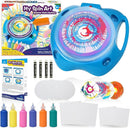 Spin Art Machine Variable Speed, Battery Operated Spinner - Paint Spinner with Splatter Guard, Washable Paint, Spin Art Kit, Stem Toys, Arts and Crafts by TinyTreasures Baby Boutique