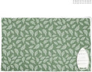 Encasa XO Ironing Mat/Pad (Large 48"x28") with 3mm Padding & Silicone Iron Rest for Steam Pressing on Tabletop or Bed - Heat Resistant, Portable, Quilting & Travel Blanket - Big Leaves Green by CozyNest Decor
