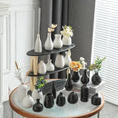 JOJUNO White Bud Vases, Small Ceramic Vase Set of 11, Mini Pottery Vases for Flowers, Decorative Pieces for Home Modern Decor, Boho Decor, Chic Accents for Living Room Dining Table Shelves by GreenHaven Gardens