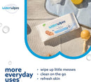 WaterWipes Sensitive+ Newborn & Baby Wipes, 3-In-1 Cleans, Cares, Protects, 99.9% Water, Unscented & Hypoallergenic, 1080 Count (18 Packs) by TinyTreasures Baby Boutique