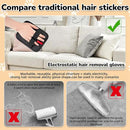 Pet Hair Remover, electrostatic pet Hair Removal Gloves, cat and Dog pet Hair Removal Tools, Suitable for Bed Sheets, Blankets, Clothes, Sofas, Multi-Functional Beauty Gloves -1 Piece by CozyNest Decor