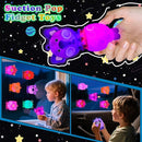 Light Up Animal Pop Fidget Toys, 12 PCS Silicone Suction Toys, Glow Party Favors for Kids, Goodie Bags Stuffers, Birthday Gifts, Bulk Toys Prizes, Classroom Prizes by TinyTreasures Baby Boutique