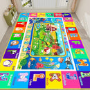 Kids Rug for Playroom, Kids Baby Playmat with Farm Sea Animal, Alphabet ABC Educational Rug, Floor Play Mat Carpet for Bedroom Preschool Classroom (110.2X78.7 INCH, Farm) by TinyTreasures Baby Boutique