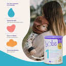 Bubs Goat Milk Infant Formula Stage 1, Infants 0-6 months, Made with Fresh Goat Milk, 14.1 oz by TinyTreasures Baby Boutique