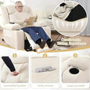 Oversize Power Lift Recliner Chair for Big and Tall with Extended Footrest, Large Electric Lift Chairs, 400lbs Capacity, Remote Control, Cup Holders & Side Pockets by CozyNest Decor