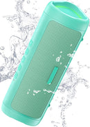 Bluetooth Speaker with HD Sound, Portable Wireless, IPX5 Waterproof, Up to 20H Playtime, TWS Pairing, BT5.3, for Home/Party/Outdoor/Beach, Stocking Stuffers, White Elephant Gifts for Adults (Teal) by TinyTreasures Baby Boutique