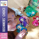 CRAFTILOO Fairy Elves Sewing Kit for Kids, Fun and Educational Fairytale Craft Set for Boys and Girls Age 7-12, Sew Your Own Felt Fairy Craft Kit for Beginners (Garden Rainbow Fairies Kit) by TinyTreasures Baby Boutique