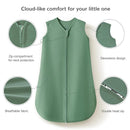 JELLYMONI Baby Sleep Sack 12-18 Months 100% Cotton Wearable Blanket, 0.5 TOG Soft Lightweight Toddler Sleeping Sack 3 Pack 2-Way Zipper Newborn Sleep Sacks by TinyTreasures Baby Boutique