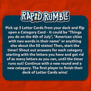 Skillmatics Rapid Rumble - A Trip Around The 50 States, Fast-Paced Board Game for Kids, Teens & Adults, Fun for Family Game Night & Educational Toy, Quick-Thinking, Gifts for Kids Ages 8, 9, 10 & Up by TinyTreasures Baby Boutique