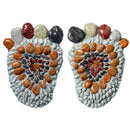 Garden Stepping Stones - Decorative Garden Stones for Patio, Deck, Garden or Sidewalk Faux Cobblestone Stepping Stones (Set of 2