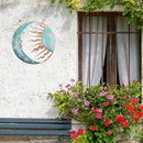 Jannity Metal Sun Wall Decor,11.02 Inches Large Metal Wall Art with Sun Moon Stars Retro Moon Sun Wall Decoration Hanging for Indoor Outdoor Patio Yard Home Garden by GreenHaven Gardens