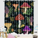 Mushrooms Curtain Panels for Kids Room 2Pcs, Green Cartoon Blackout Curtains 84 inch Length for Kids Bedroom Nursery Room Grommet Top Thermal Insulated Curtains, Dinosaur Print, 82" x 84" by TinyTreasures Baby Boutique