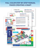 Snap Circuits Classic SC-300 Electronics Exploration Kit | Over 300 Projects | Full Color Manual Parts | STEM Educational Toy for Kids 8+ 2.3 x 13.6 x 19.3 inches by TinyTreasures Baby Boutique