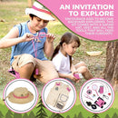 Kids Explorer Kit with Safari Vest & Hat for 3-12 Year Old Boys & Girls - Safari Costume Kids, Zoo Keeper, Paleontologist & More - Giftable STEM Outdoor Explorer + Bug Ebook by TinyTreasures Baby Boutique