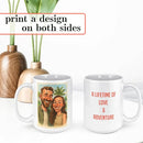 Personalized Coffee Mug, Custom Photo Caricature Gift, Funny Customized Coffee Gift for Men & Women, Custom Mugs with Pictures, White 15oz Customized Fathers Day Mug by TinyTreasures Baby Boutique