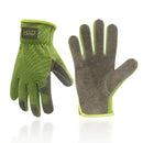 HLDD HANDLANDY Leather Work Gloves for Men & Women, Cowhide Gardening Gloves Utility Work Gloves, Mechanic Construction Driver Gloves (XL, Green) by GreenHaven Gardens