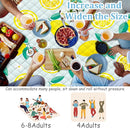 Extra Large Picnic Blanket Waterproof,80"x 80"Foldable Machine Washable Beach Blankets,Outdoor Blanket for 6-8 Adults,Picnic Mat Suitable for Indoor Crawling,Park Beach,Camping,Hiking,Travel(Lemon) by TinyTreasures Baby Boutique